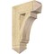 Ekena Millwork Imperial Arts & Crafts Rough Sawn Bracket, Douglas Fir, 6"W x 20"D x 28"H BKT06X20X28IMP03RDF - alternate 1